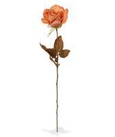 Kunst Rozentak Alice 60 cm oranje