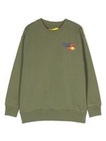 Off-White Kids sweat Arrow à imprimé camouflage - Vert - thumbnail