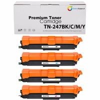 4-Pack Compatibele Toner Cartridges voor Brother TN243/TN247 - Hoge Capaciteit en Uitstekende Printkwaliteit