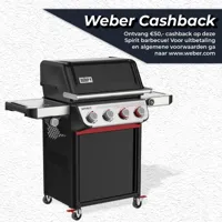 Weber Spirit EP-435 Gasbarbecue Gas BBQ EP435 Barbecue Zwart GBS
