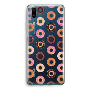 Donuts: Huawei P20 Transparant Hoesje