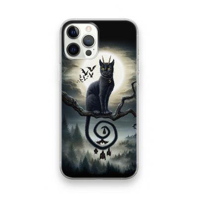 Moonlight Companions: iPhone 12 Pro Transparant Hoesje