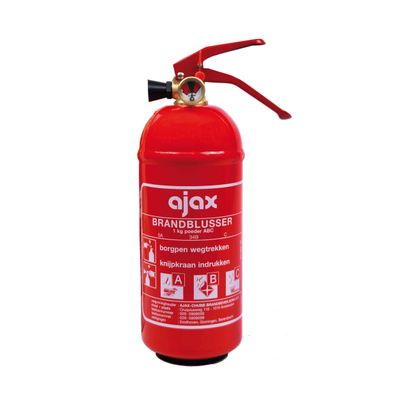 Ajax KP1 Poederblusser 1 kg ABC Ajax KP1 Poederblusser 1 kg ABC