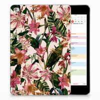 Apple iPad Mini 4 | Mini 5 (2019) Siliconen Hoesje Flowers - thumbnail
