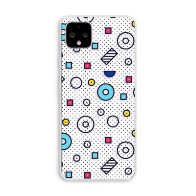 8-bit N°9: Pixel 4 XL Transparant Hoesje