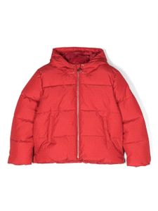 Michael Kors Kids veste zippée à motif monogrammé - Rouge