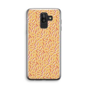 Camouflage: Samsung Galaxy J8 (2018) Transparant Hoesje