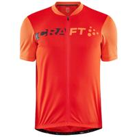 Craft Core Endurance lumen fietsshirt korte mouw rood heren
