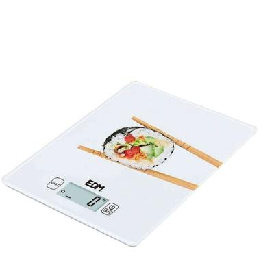 keukenweegschaal EDM 07526 Wit 5 kg