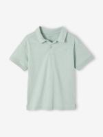 Polo korte mouwen jongen mintgroen