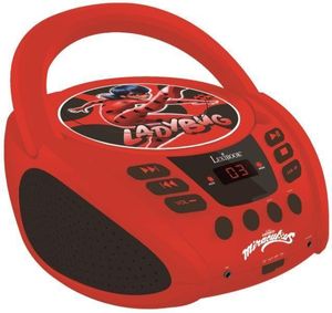 Miraculous Ladybug Draagbare Radio CD Speler