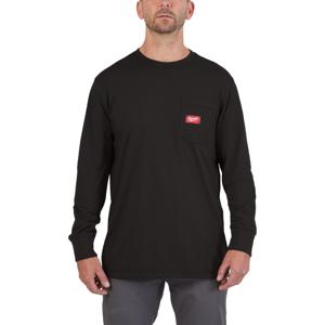 Milwaukee WT LS BL S T-shirt Work long sleeve black S - 4932493033