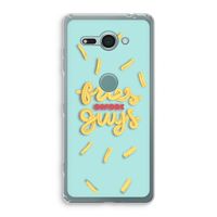Always fries: Sony Xperia XZ2 Compact Transparant Hoesje