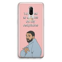 Hotline bling: OnePlus 6 Transparant Hoesje