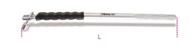 Beta Ventiel trekker met rubber bescherming 987 - 009870001