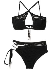 Amir Slama bikini à découpes - Noir