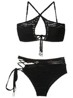 Amir Slama bikini à découpes - Noir - thumbnail