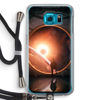 Ephemeral: Samsung Galaxy S6 Transparant Hoesje met koord