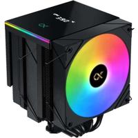 CPU-koeler - XIGMATEK AK6 Dual Digital - AMD AM5/AM4 - 2x 120 mm ARGB-ventilator - Zwart