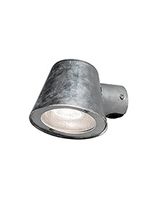 Wandlamp buitenlamp met helder glas gegalvaniseerd GU10 7523 320