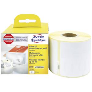 Avery-Zweckform Etiketten (rol) 70 x 54 mm Papier Wit 320 stuk(s) Permanent hechtend Universele etiketten AS0722440