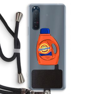 Ultra Sensitive: Sony Xperia 5 II Transparant Hoesje met koord