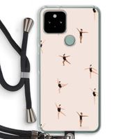 Dancing #1: Pixel 5 Transparant Hoesje met koord