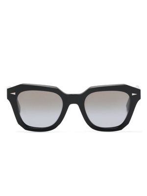 Ahlem lunettes de soleil Pont Mirabeau d'inspiration wayfarer - Noir