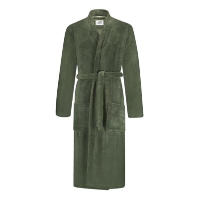 Ten Cate Badjas Heren Donker Groen-M