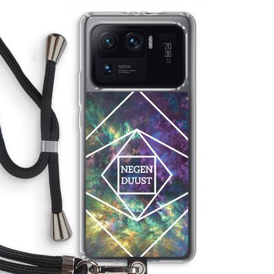 Negenduust ruimte: Xiaomi Mi 11 Ultra Transparant Hoesje met koord