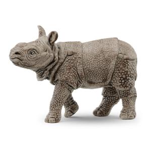 Schleich Wild Life - Indische neushoornbaby speelfiguur