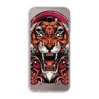 Tiger and Rattlesnakes: Samsung Galaxy J4 Plus Transparant Hoesje