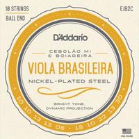 D'Addario EJ82C Viola Brasileira Snaren voor Cebolao Mi en Boiadeira