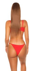 Mix it!! bikini top met verwijderbare pads rood