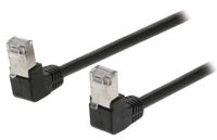 Valueline VLCP85127B100 Cat5e Sf/utp Netwerkkabel Rj45 (8/8) Male - Rj45 (8/8) Male 10.0 M Zwart