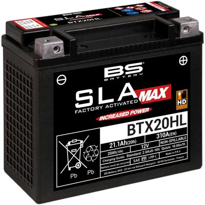 BS-BATTERY Battery btx20hl bs sla-max hd