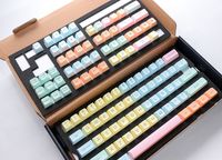 Ducky Cotton Candy Keycap set keycaps ABS, QWERTY-set - thumbnail