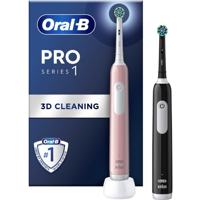 Oral-B PRO Series 1 Black + Extra Body Pink Oral-B PRO Series 1 Black + Extra Body Pink