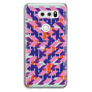 Skew Blush 3: LG V30 Transparant Hoesje