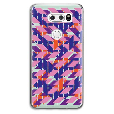 Skew Blush 3: LG V30 Transparant Hoesje