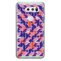 Skew Blush 3: LG V30 Transparant Hoesje Skew Blush 3: LG V30 Transparant Hoesje