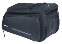 Bagagedragertas Basil Move 10 - 26 liter 24 x 33 x18 cm - zwart