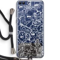 Vexx City #2: Huawei P Smart (2018) Transparant Hoesje met koord