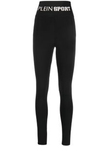 Plein Sport legging à taille haute - Noir