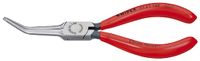 Knipex Grijptang (naaldtang) zwart geatramenteerd met kunststof bekleed 160 mm - 3121160