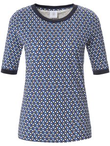 Shirt ronde hals en korte mouwen Van Bogner blauw