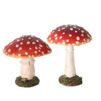 Paddenstoel polyresin h9cm