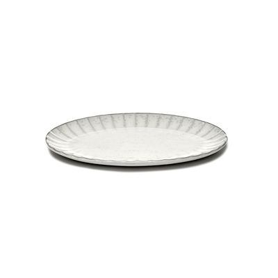 SERAX - Inku - Serveerschaal ovaal L 30cm wit