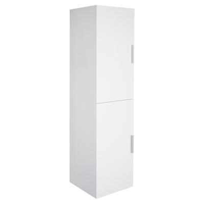 Shout hoge kast knock-down links/rechts | wit | 140 x 35 x 35 cm