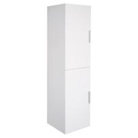 Shout hoge kast knock-down links/rechts | wit | 140 x 35 x 35 cm